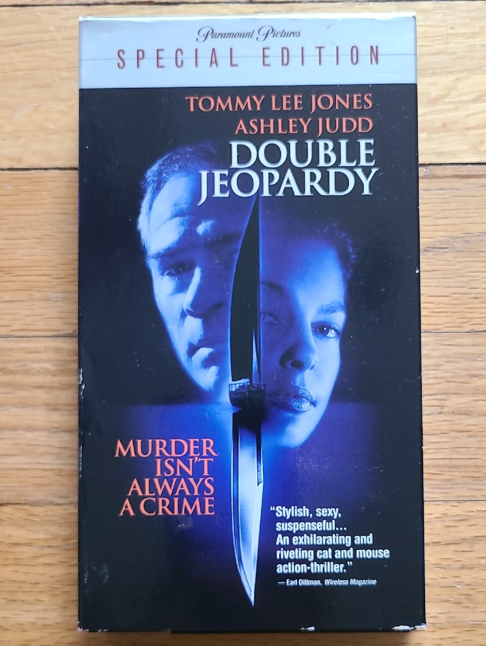 Double Jeopardy VHS Special Edition - Tommy Lee Jones & Ashley Judd